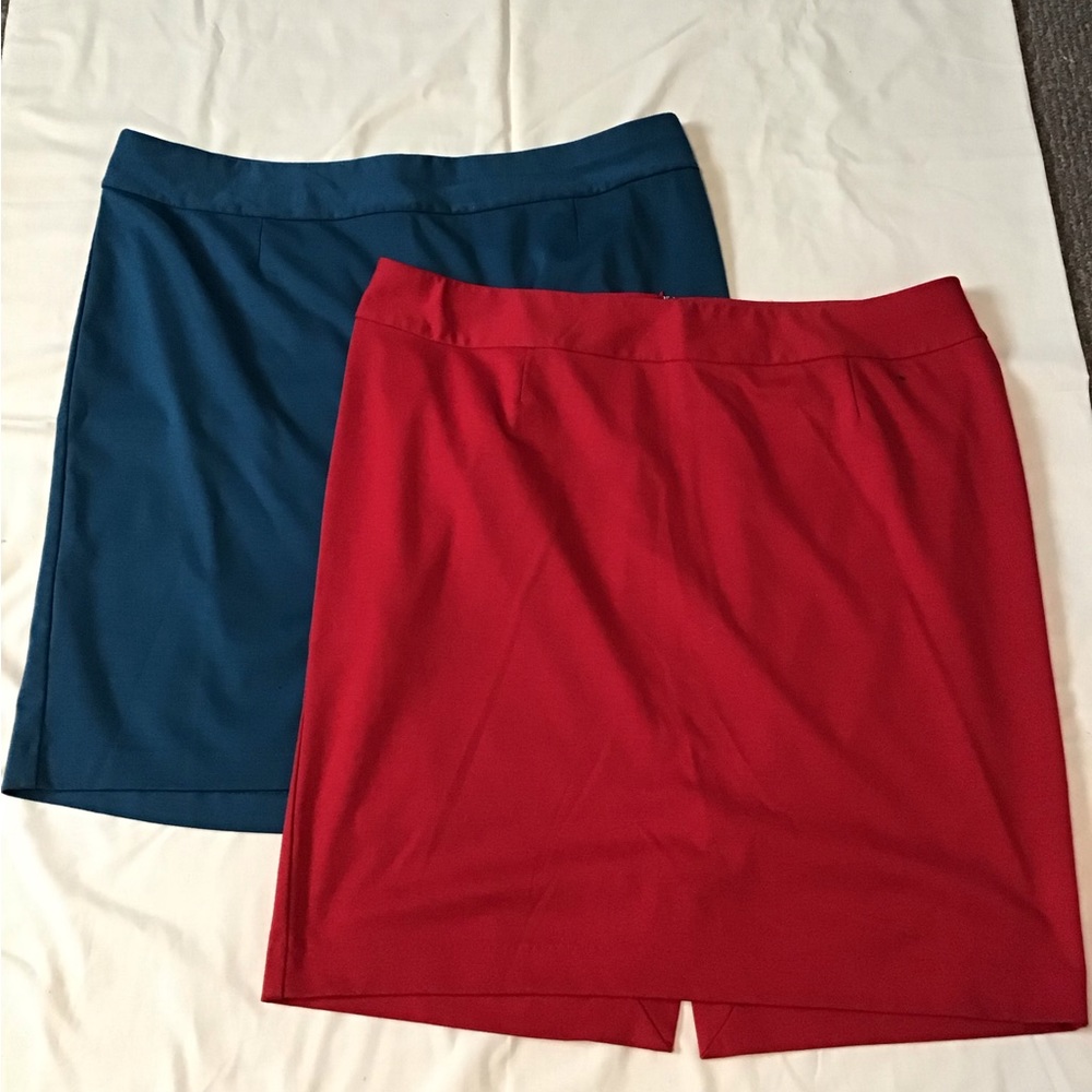 Plus Size Lane Bryant Skirts lot of 2